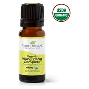 Plant Therapy Organic Ylang Ylang Complete Essential Oil Essential Oil Black 10 mL