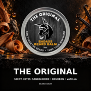 Badass Beard Care The Original Beard Balm BALM Black