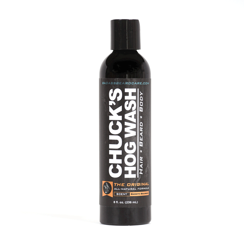 Badass Beard Care Chuck's Hog Wash - The Original HOG WASH Dark Slate Gray BABC