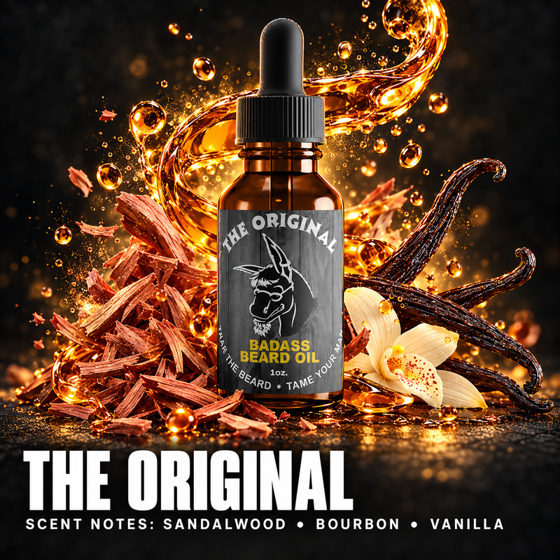 Badass Beard Care The Original Beard Oil OIL Black
