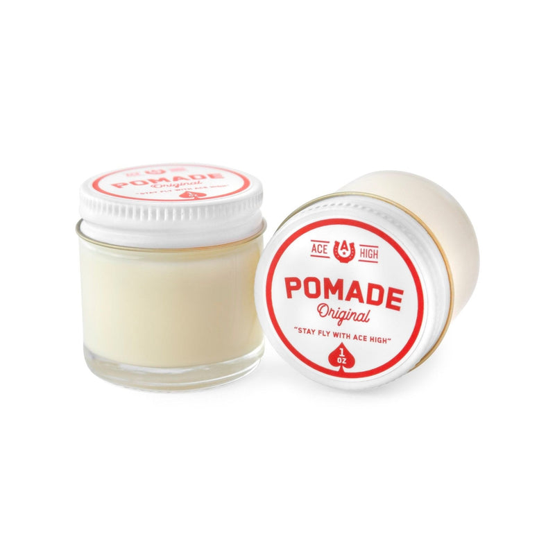 Ace High Co Original Pomade - 1 oz Travel Size pomade White Smoke