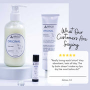 Brigid Trading Company Original Natural Hand Lotion - 100% Fragrance Free Lotion White Smoke
