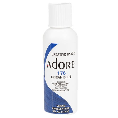 VIP Extensions Adore Semi-Permanent Hair Color, 4 fl oz Semi-Permanent Hair Color White Smoke 196 SKY BLUE,197 PERIWRINKLE,198 POWDER BLUE,199 LUXE BLUE,10 CRYSTAL CLEAR,30 Ginger,38 Sunrise Orange,39 Orange Blaze,46 Spice Amber,48 Honey Brown,52 French Cognac,56 Cajun Spice,58 Cinnamon,60 Truly Red,68 Crimson,69 Wild Cherry,70 Rafing Red,71 Inten
