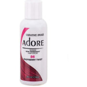 VIP Extensions Adore Semi-Permanent Hair Color, 4 fl oz Semi-Permanent Hair Color Light Gray 86 Raspberry Twist