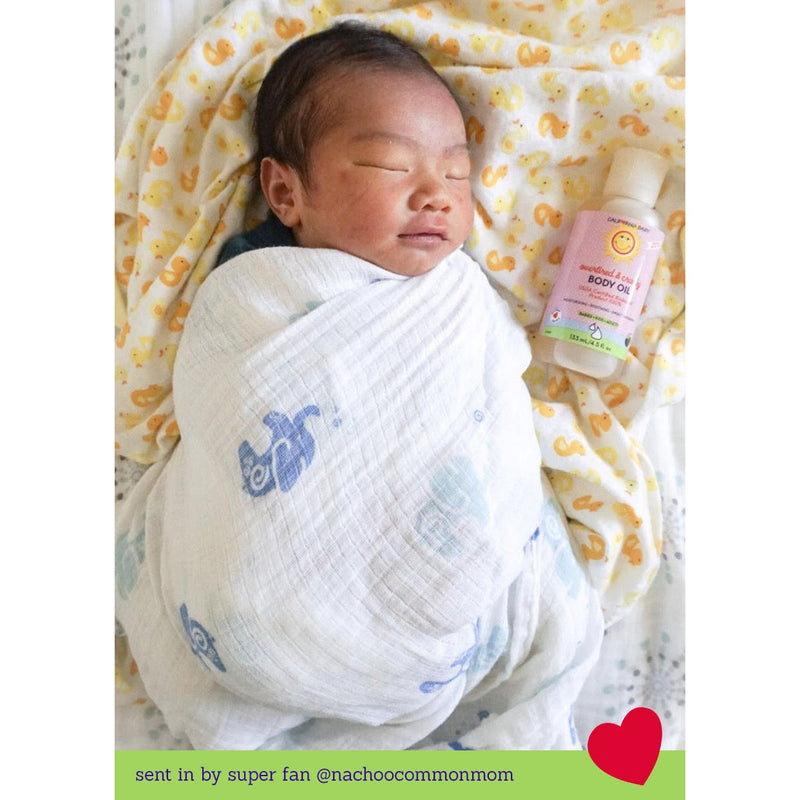 California Baby Overtired & Cranky™ Body Oil Massage Oil Lavender 4.5oz/133mL