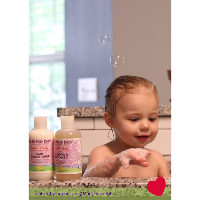 California Baby Overtired & Cranky™ Shampoo & Bodywash Shampoo & Bodywash Rosy Brown 8.5oz/251mL,19oz/562mL,64oz/half gallon