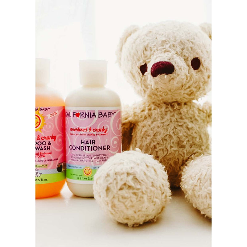 California Baby Overtired & Cranky™ Hair Conditioner Hair Conditioner White Smoke 8.5oz/251mL,19oz/562ml