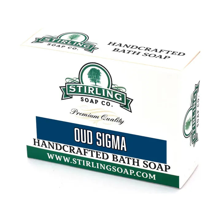 Stirling Soap Co Stirling Soap Co. Oud Sigma Bath Soap 5.5 Oz Bath Soap Dark Slate Gray