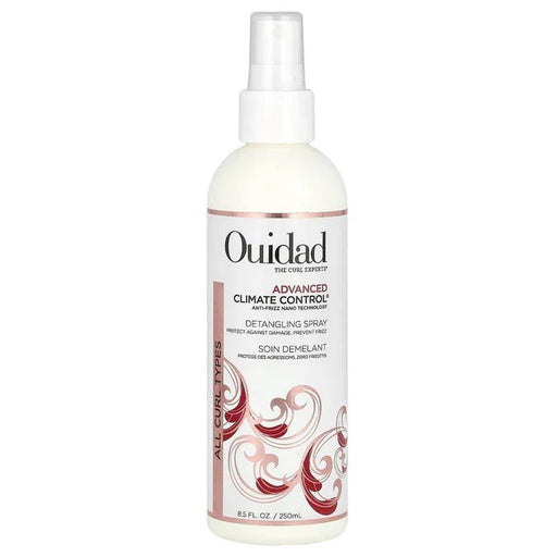 VIP Extensions Ouidad Advanced Climate Control Detangling Spray, 8.5 fl oz (250 ml) Leave-In Conditioner White Smoke