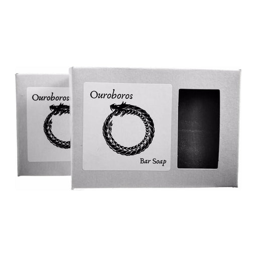 Murphy and McNeil Ouroboros Bar Soap - by Murphy and McNeil Bath Soap Gray Two Bars (5.0oz x 2)