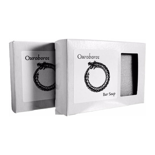 Murphy and McNeil Ouroboros Bar Soap - by Murphy and McNeil Bath Soap Light Gray One Bar (5.0oz),Two Bars (5.0oz x 2)