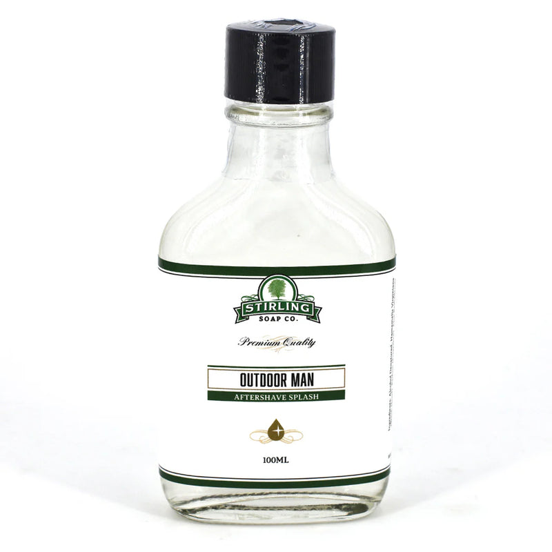 Stirling Soap Co. Stirling Soap Co. Outdoor Man Aftershave Splash 3.3 oz Aftershave Splash White Smoke