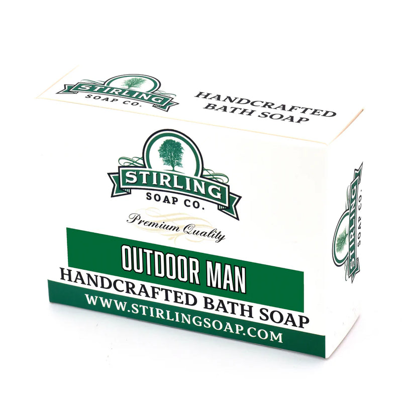 Stirling Soap Co. Stirling Soap Co. Outdoor Man Bath Soap 5.5 Oz Bath Soap White Smoke