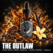 Badass Beard Care The Outlaw Beard Oil OIL Black