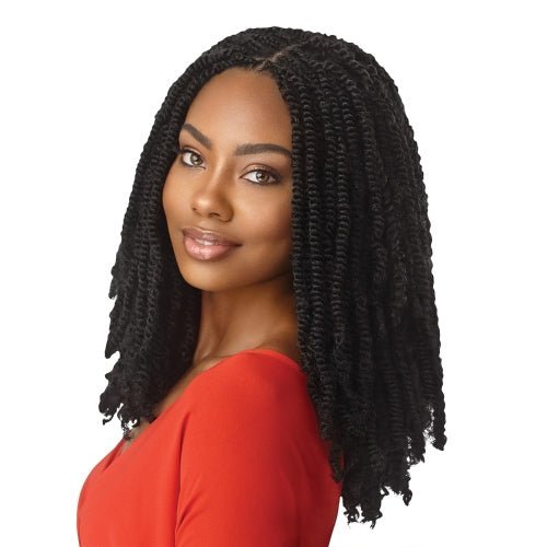 VIP Extensions Outre Crochet Braids X-Pression Twisted Up 3X Springy Afro Twist 24" Hair Extension White Smoke 1,1B,2,4,27,30,613