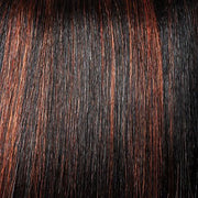 VIP Extensions Outre Premium New Yaki 8''/10'' Hair Extension Dark Slate Gray 10''/C1B/33