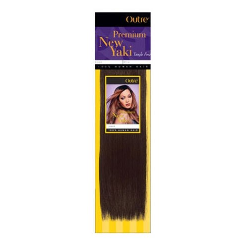 VIP Extensions Outre Premium New Yaki 8''/10'' Hair Extension Black 10''/4,10''/C4/30,10''/C30/33,10''/C1B/27,10''/C1B/30,10''/C1B/33,10''/MO6114,10''/IR3500,10''/OR,8''/27