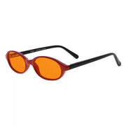 eyekeeper.com Oval Blue Light Blocking Eyeglasses for Kids DSK01 Eyeglasses White Smoke Red Black / without magnification