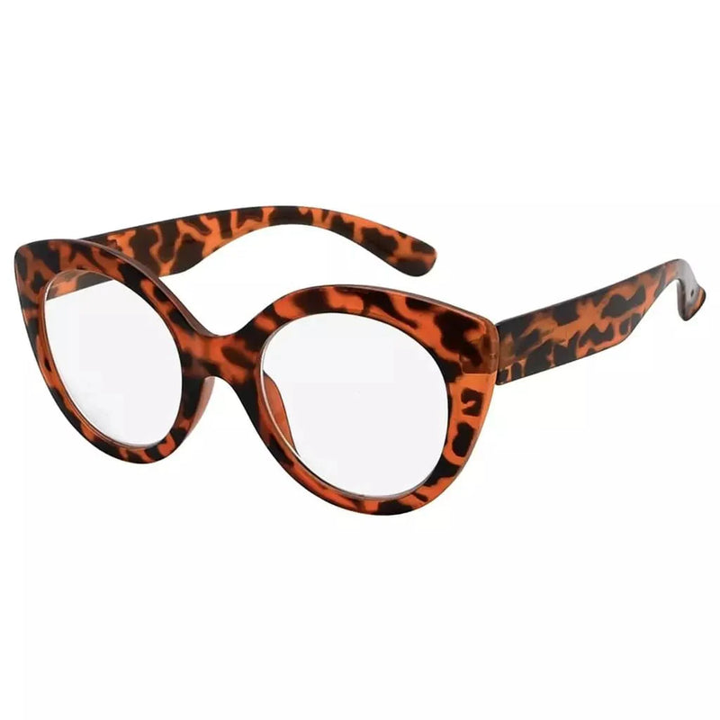 eyekeeper.com Oval Cat-eye Glasses for Women Chic Eyeglasses R2012 Eyeglasses White Smoke Tortoise / without magnification,Tortoise / +0.50,Tortoise / +0.75,Tortoise / +1.00,Tortoise / +1.25,Tortoise / +1.50,Tortoise / +1.75,Tortoise / +2.00,Tortoise / +2.25,Tortoise / +2.50,Tortoise / +2.75,Tortoise / +3.00,Tortoise / +3.50,Tortoise / +4.00
