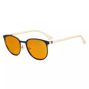 eyekeeper.com Oval Blue Light Blocking Metal Eyeglasses LX19004-BB98 Eyeglasses White Smoke Red / without magnification