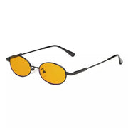 eyekeeper.com Oval Metal Frame Blue Light Blocking Eyeglasses Kids DSK1803 Eyeglasses White Smoke Black / without magnification