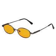 eyekeeper.com Oval Metal Frame Blue Light Blocking Eyeglasses Kids DSK1803 Eyeglasses White Smoke Gunmetal / without magnification