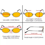 eyekeeper.com Oval Metal Frame Blue Light Blocking Eyeglasses Kids DSK1803 Eyeglasses White Smoke Silver / without magnification,Red / without magnification,Purple / without magnification,Gunmetal / without magnification,Gold / without magnification,Brown / without magnification,Blue / without magnification,Black / without magnification