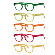 eyekeeper.com Oval Stain Rainbow Color Reading Glasses R124 Eyeglasses Beige 5 Pairs Mix / +0.50,5 Pairs Mix / +0.75,5 Pairs Mix / +1.00,5 Pairs Mix / +1.25,5 Pairs Mix / +1.50,5 Pairs Mix / +1.75,5 Pairs Mix / +2.00,5 Pairs Mix / +2.25,5 Pairs Mix / +2.50,5 Pairs Mix / +2.75,5 Pairs Mix / +3.00,5 Pairs Mix / +3.50,5 Pairs Mix / +