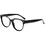 eyekeeper.com Thicker Frame Stylish Reading Glasses R9110 Eyeglasses White Smoke Black / without magnification,Black / +0.50,Black / +0.75,Black / +1.00,Black / +1.25,Black / +1.50,Black / +1.75,Black / +2.00,Black / +2.25,Black / +2.50,Black / +3.00,Black / +3.50