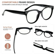 eyekeeper.com Thicker Frame Stylish Reading Glasses R9110 Eyeglasses Dark Slate Gray Black / without magnification,Black / +0.50,Black / +0.75,Black / +1.00,Black / +1.25,Black / +1.50,Black / +1.75,Black / +2.00,Black / +2.25,Black / +2.50,Black / +3.00,Black / +3.50,Grey Tortoise / without magnification,Grey Tortoise / +0.50,Grey Tortoi