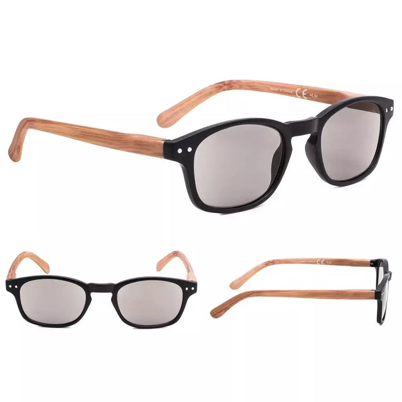 eyekeeper.com Oval Stylish Wood-Grain Printed Arms Reading Glasses R034 Eyeglasses White Smoke Black / +0.50,Black / +0.75,Black / +1.00,Black / +1.25,Black / +1.50,Black / +1.75,Black / +2.00,Black / +2.25,Black / +2.50,Black / +2.75,Black / +3.00,Black / +3.50,Black / +4.00,Yellow / +0.50,Yellow / +0.75,Yellow / +1.00,Yellow / +1.25,Yellow / +1.5
