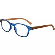 eyekeeper.com Oval Stylish Wood-Grain Printed Arms Reading Glasses R034 Eyeglasses White Smoke Blue / +0.50,Blue / +0.75,Blue / +1.00,Blue / +1.25,Blue / +1.50,Blue / +1.75,Blue / +2.00,Blue / +2.25,Blue / +2.50,Blue / +2.75,Blue / +3.00,Blue / +3.50,Blue / +4.00