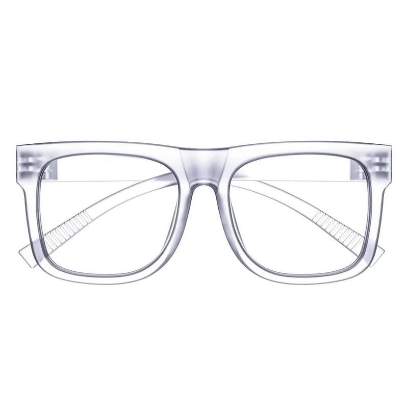 eyekeeper.com Large Frame 30% Blue Light Blocking Metalless Screwless Glasses R2316-B15 Eyeglasses White Smoke Black / without magnification,Clear / without magnification,Green / without magnification,Tortoise / without magnification,Yellow / without magnification,Red / without magnification