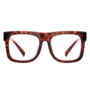 eyekeeper.com Large Frame 30% Blue Light Blocking Metalless Screwless Glasses R2316-B15 Eyeglasses White Smoke Tortoise / without magnification