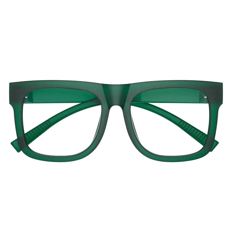 eyekeeper.com Large Frame 30% Blue Light Blocking Metalless Screwless Glasses R2316-B15 Eyeglasses White Smoke Black / without magnification,Clear / without magnification,Green / without magnification,Tortoise / without magnification,Yellow / without magnification,Red / without magnification