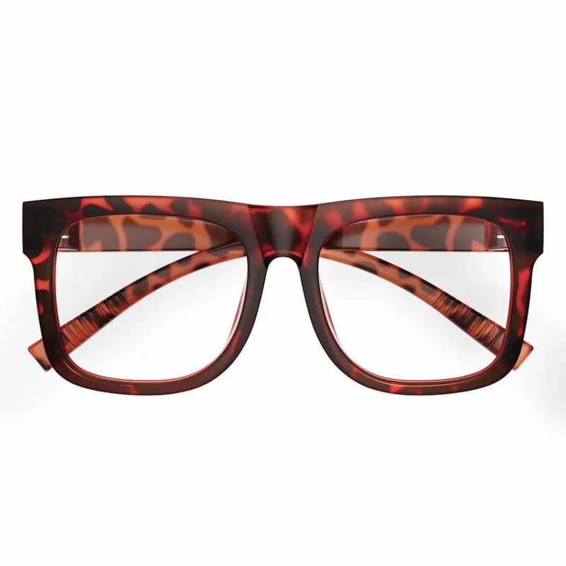 eyekeeper.com Large Frame 30% Blue Light Blocking Metalless Screwless Glasses R2316-B15 Eyeglasses White Smoke Black / without magnification,Clear / without magnification,Green / without magnification,Tortoise / without magnification,Yellow / without magnification,Red / without magnification