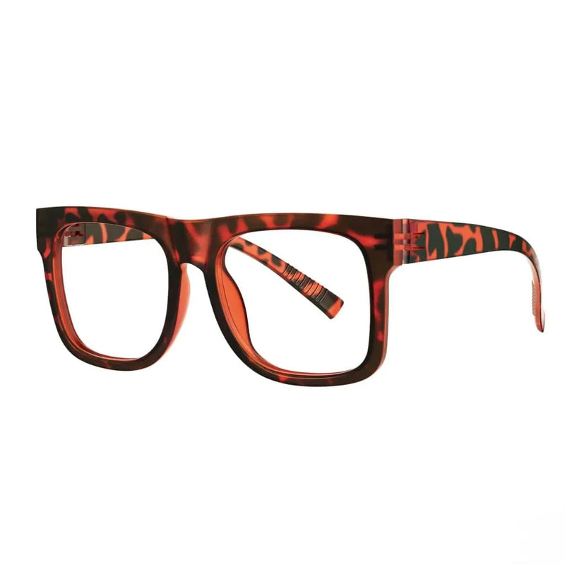 eyekeeper.com Large Frame 30% Blue Light Blocking Metalless Screwless Glasses R2316-B15 Eyeglasses White Smoke Black / without magnification,Clear / without magnification,Green / without magnification,Tortoise / without magnification,Yellow / without magnification,Red / without magnification