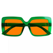 eyekeeper.com Oversized 100% Blue Blocking Glasses Orange Lens Metalless Screwless R2311-B98 Eyeglasses Dark Orange Black / without magnification,Light Blue / without magnification,Green / without magnification,Rose / without magnification,Red / without magnification,Purple Red / without magnification