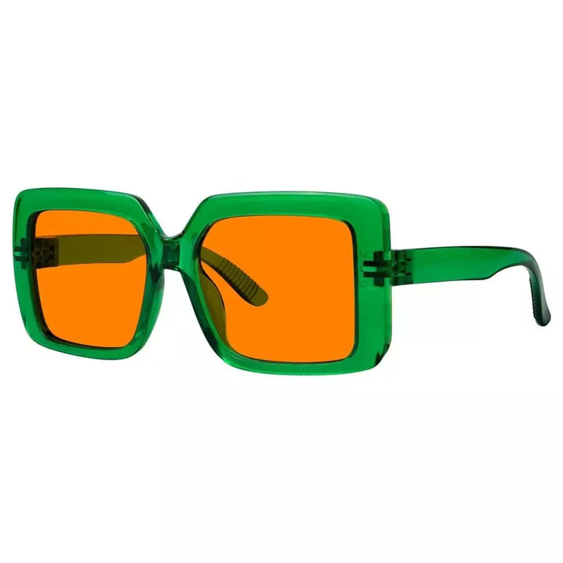 eyekeeper.com Oversized 100% Blue Blocking Glasses Orange Lens Metalless Screwless R2311-B98 Eyeglasses White Smoke Black / without magnification,Light Blue / without magnification,Green / without magnification,Rose / without magnification,Red / without magnification,Purple Red / without magnification
