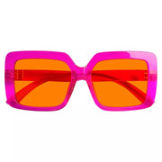 eyekeeper.com Oversized 100% Blue Blocking Glasses Orange Lens Metalless Screwless R2311-B98 Eyeglasses Dark Orange Black / without magnification,Light Blue / without magnification,Green / without magnification,Rose / without magnification,Red / without magnification,Purple Red / without magnification