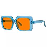 eyekeeper.com Oversized 100% Blue Blocking Glasses Orange Lens Metalless Screwless R2311-B98 Eyeglasses White Smoke Black / without magnification,Light Blue / without magnification,Green / without magnification,Rose / without magnification,Red / without magnification,Purple Red / without magnification