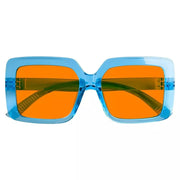 eyekeeper.com Oversized 100% Blue Blocking Glasses Orange Lens Metalless Screwless R2311-B98 Eyeglasses Dark Orange Black / without magnification,Light Blue / without magnification,Green / without magnification,Rose / without magnification,Red / without magnification,Purple Red / without magnification