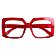 eyekeeper.com Oversized 30% Blue Light Blocking Glasses Metalless Screwless Eyewear R2311-B15 Eyeglasses White Smoke Black / without magnification,Light Blue / without magnification,Green / without magnification,Rose / without magnification,Red / without magnification,Purple Red / without magnification