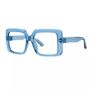 eyekeeper.com Oversized 30% Blue Light Blocking Glasses Metalless Screwless Eyewear R2311-B15 Eyeglasses White Smoke Black / without magnification,Light Blue / without magnification,Green / without magnification,Rose / without magnification,Red / without magnification,Purple Red / without magnification