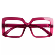 eyekeeper.com Oversized 30% Blue Light Blocking Glasses Metalless Screwless Eyewear R2311-B15 Eyeglasses White Smoke Black / without magnification,Light Blue / without magnification,Green / without magnification,Rose / without magnification,Red / without magnification,Purple Red / without magnification