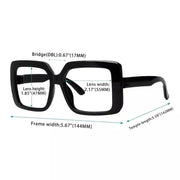 eyekeeper.com Oversized 30% Blue Light Blocking Glasses Metalless Screwless Eyewear R2311-B15 Eyeglasses White Smoke Black / without magnification,Light Blue / without magnification,Green / without magnification,Rose / without magnification,Red / without magnification,Purple Red / without magnification