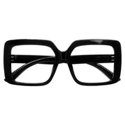 eyekeeper.com Oversized 30% Blue Light Blocking Glasses Metalless Screwless Eyewear R2311-B15 Eyeglasses White Smoke Black / without magnification,Light Blue / without magnification,Green / without magnification,Rose / without magnification,Red / without magnification,Purple Red / without magnification