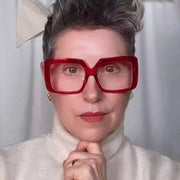 eyekeeper.com Oversized 30% Blue Light Blocking Glasses Metalless Screwless Eyewear R2311-B15 Eyeglasses Dark Gray Black / without magnification,Light Blue / without magnification,Green / without magnification,Rose / without magnification,Red / without magnification,Purple Red / without magnification