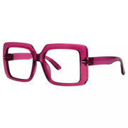 eyekeeper.com Oversized 30% Blue Light Blocking Glasses Metalless Screwless Eyewear R2311-B15 Eyeglasses White Smoke Black / without magnification,Light Blue / without magnification,Green / without magnification,Rose / without magnification,Red / without magnification,Purple Red / without magnification