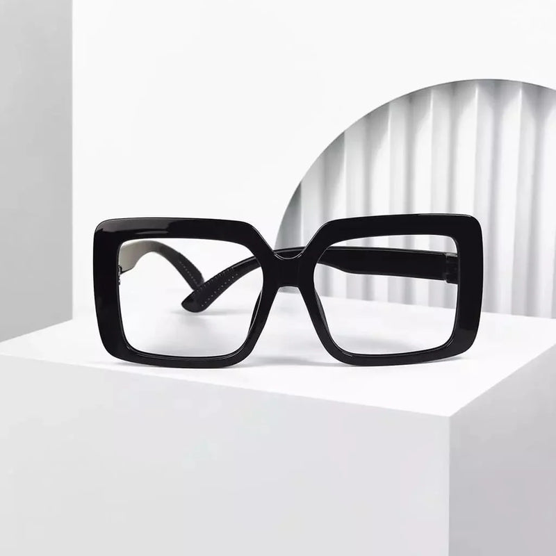 eyekeeper.com Oversized 30% Blue Light Blocking Glasses Metalless Screwless Eyewear R2311-B15 Eyeglasses White Smoke Black / without magnification,Light Blue / without magnification,Green / without magnification,Rose / without magnification,Red / without magnification,Purple Red / without magnification
